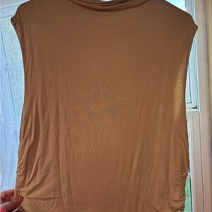 Tan Women's Sleeveless Top